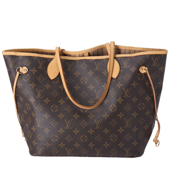 Louis Vuitton Neverfull MM Monogram Tote Bag M40156 Canvas - Picture 1 of 8